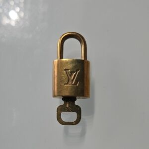 Louis Vuitton Brass Padlock with Key